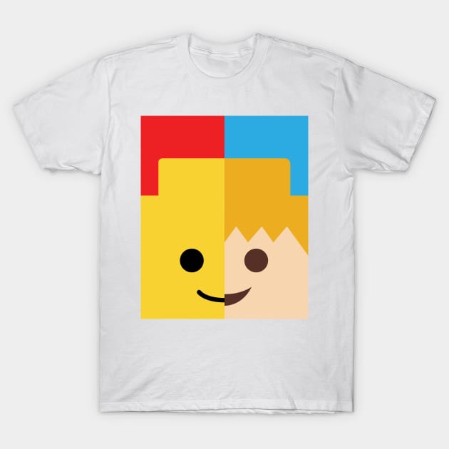 Lego Playmobil T-Shirt by Ziweitan